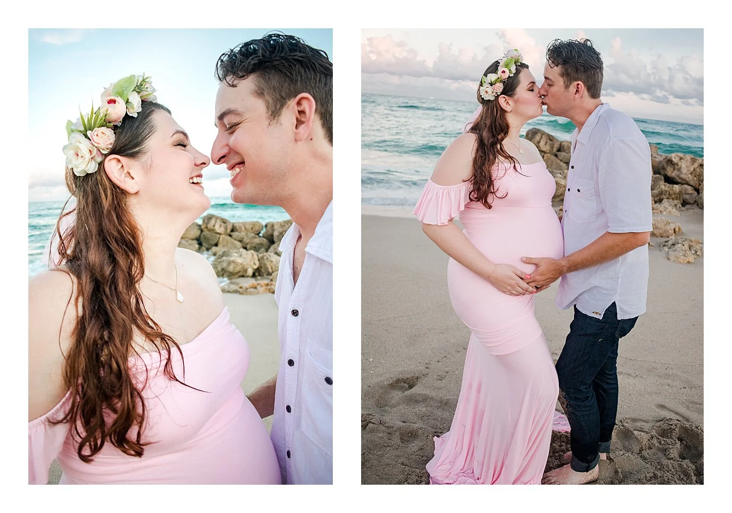 Balbucean Maternity Beach Session 