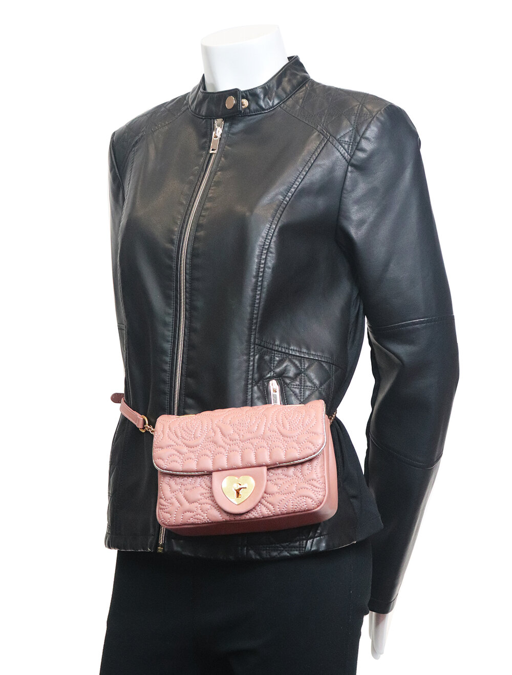 Amorous & Mighty 4-in-1 Leather Quilted Convertible Bag — Sharif 1827-  Eclectic Chic with Modern Touch