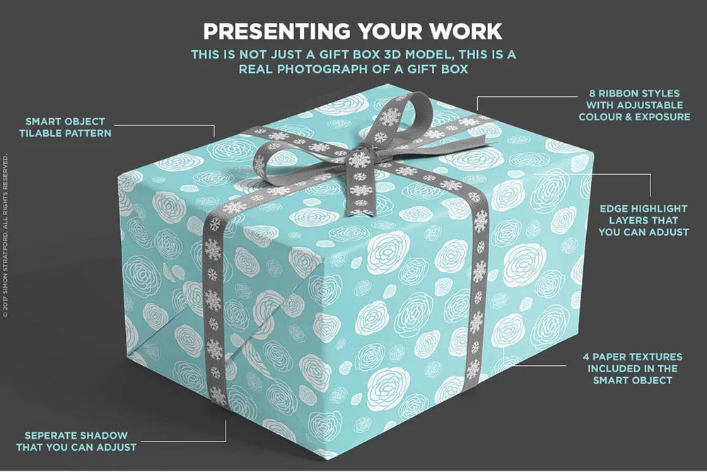 Download Gift Box Mockup