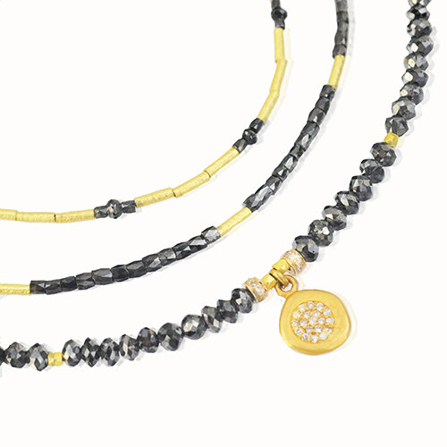 Black Diamond Necklace - Abracadabra Jewelry / Gem Gallery