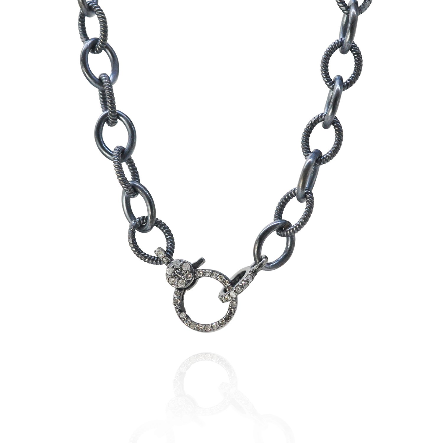 OX JEWELRY Silver Loop Tie 【公式通販】