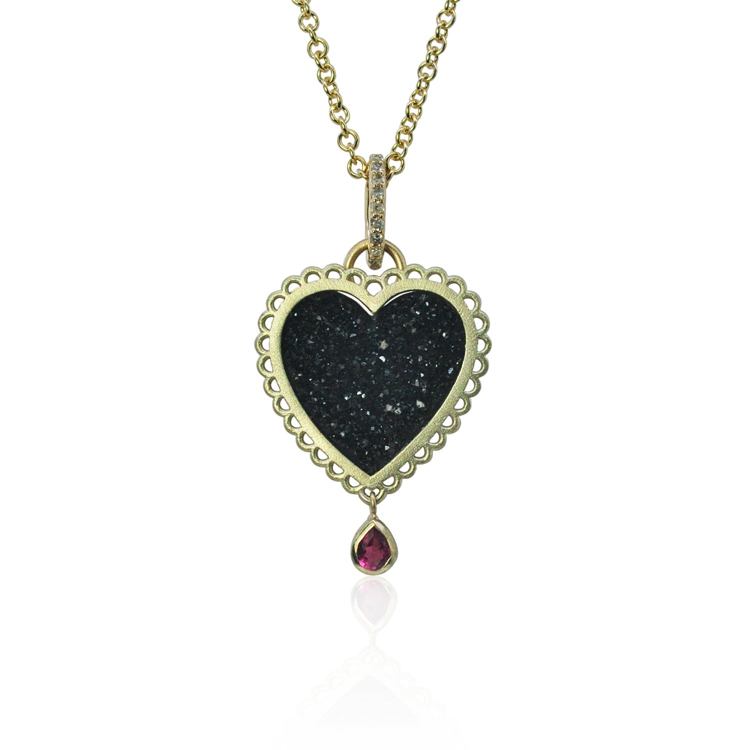 Framed Black Druzy Heart Pendant with Teardrop Ruby WEB.jpg