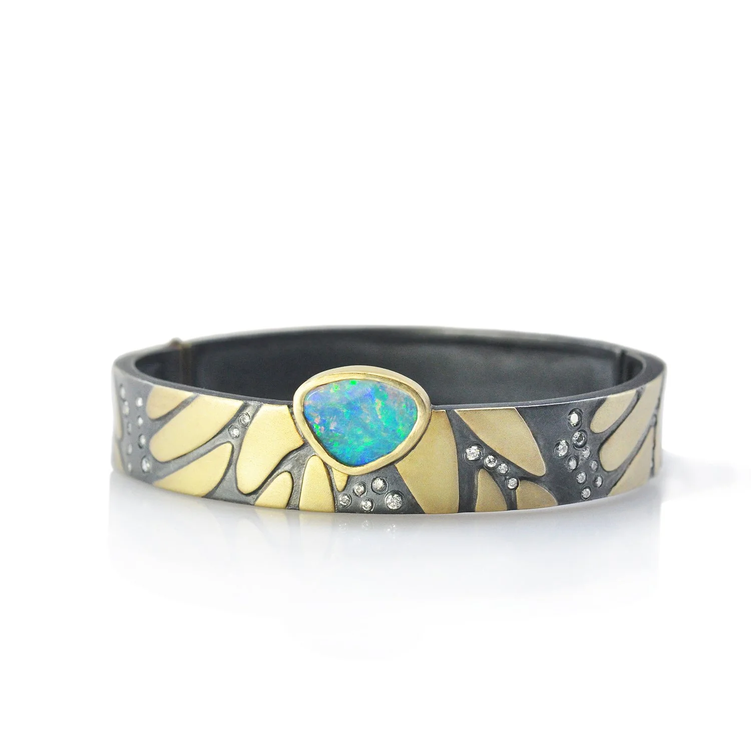 Monarch Hinged Bracelet with Boulder Opal, lower WEB.jpg