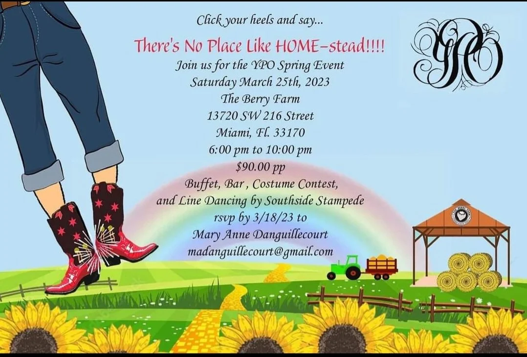 Spring Event- There's No Place Like Home-stead