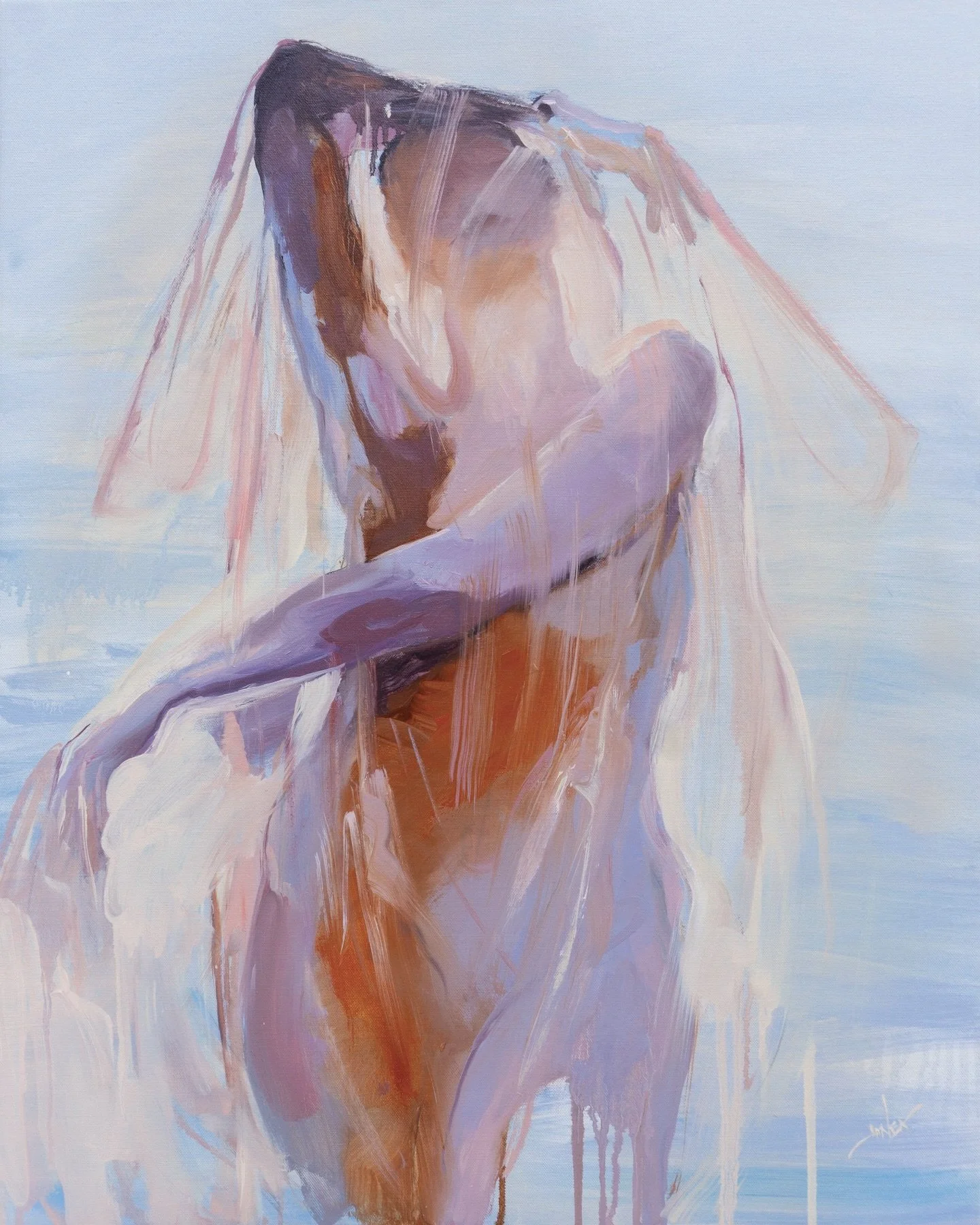 It&rsquo;s officially been a year since my residency in France, which still feels a little unreal. Life has moved fast since then. I figured the best way to celebrate was to finally post the full set of figurative oil paintings I made while in reside