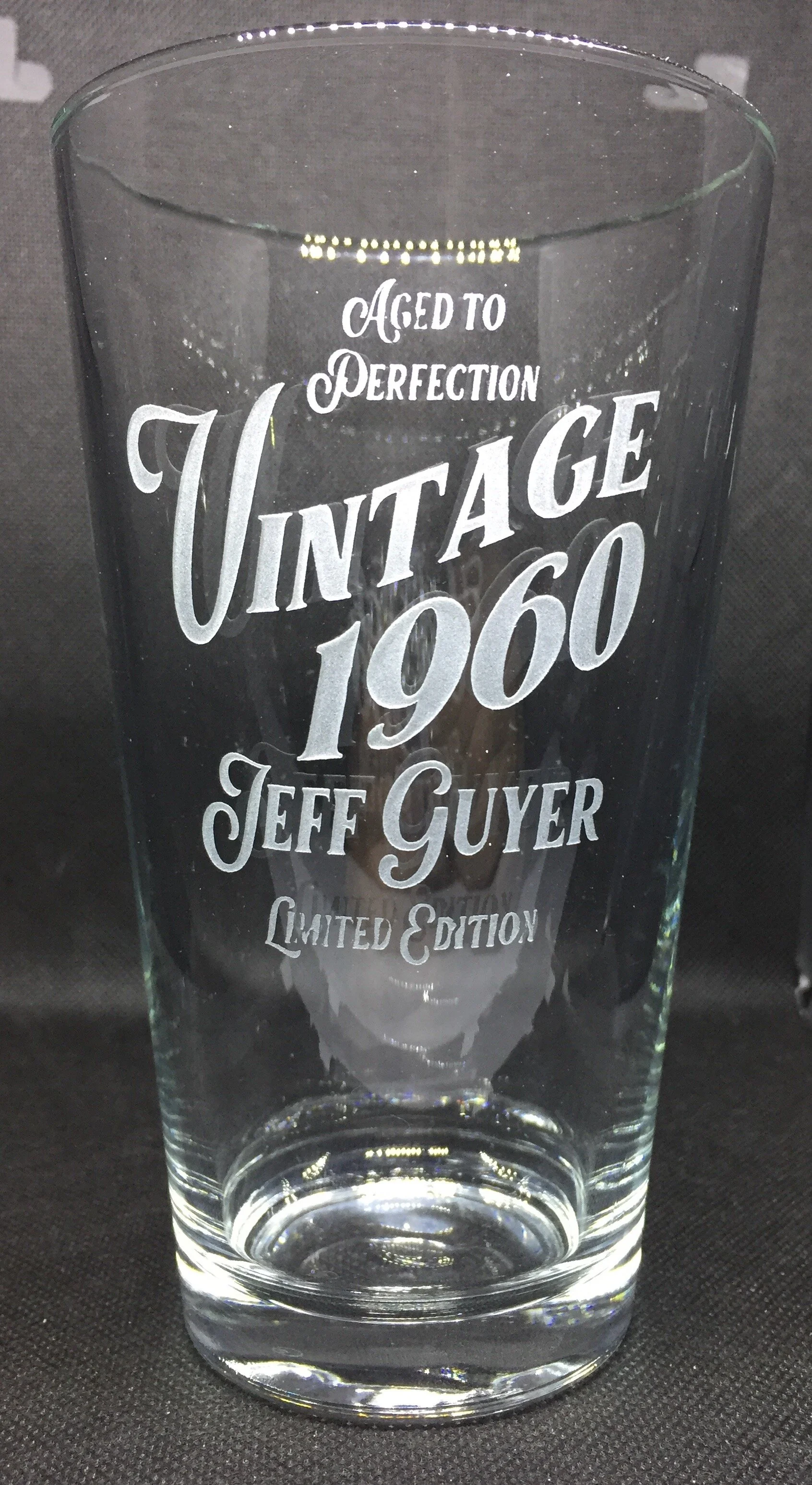 Vintage 60 year Birthday with Name