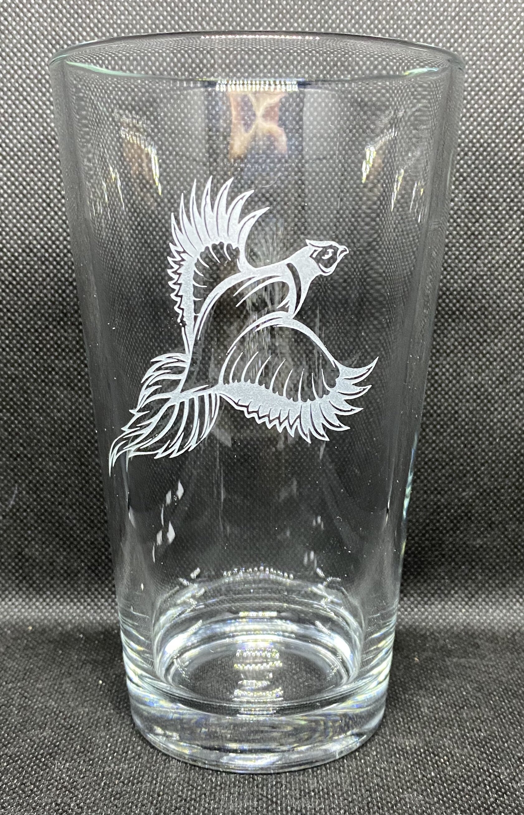 Pheasant on Glass