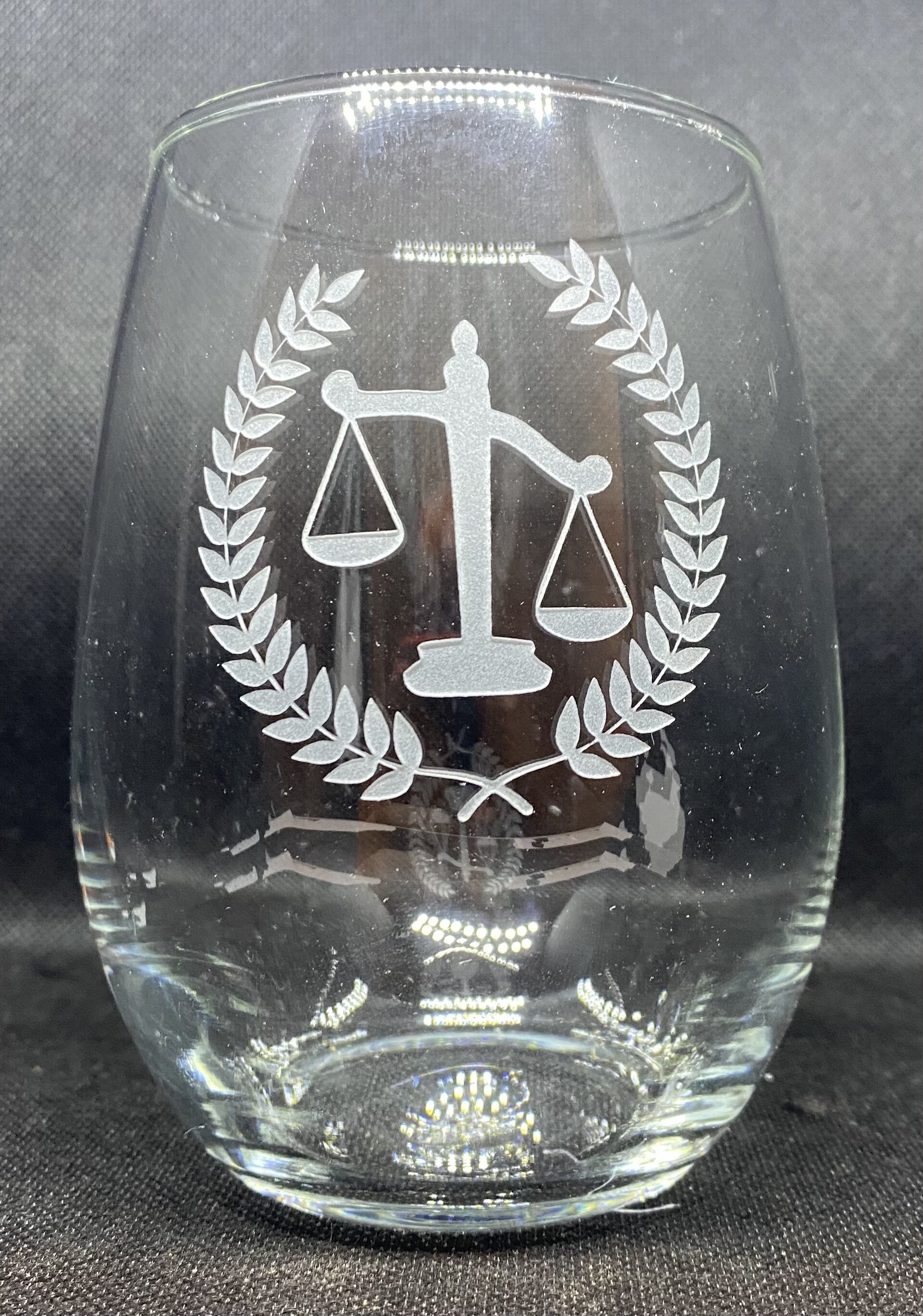 Lawyer Logo with Wreath