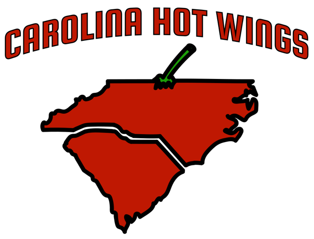 Carolina Hot Wings Logo - Official - black border.png