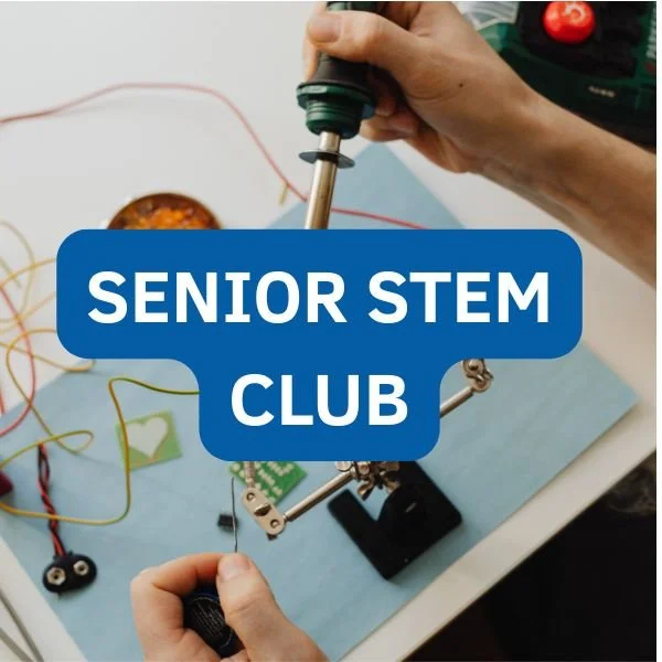 Online Senior STEM Club for students aged 15–18, exploring advanced science, technology, engineering and maths through problem-solving, discussion and real-world applications.