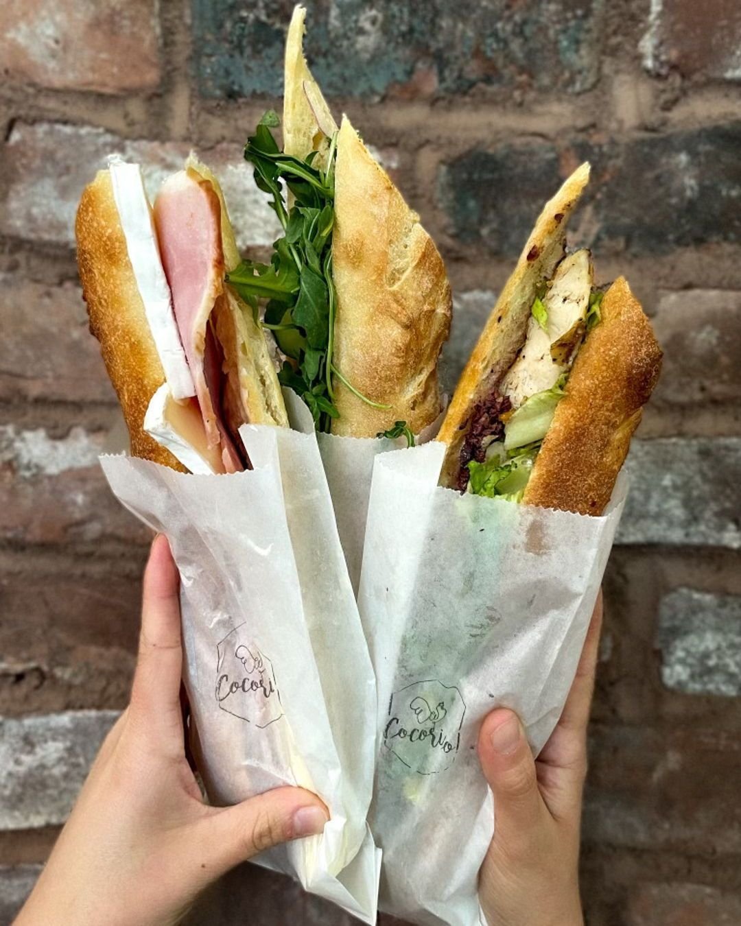 🥖 Who's hungry? 🥖 

We make lunch easy at Cocorico's French Bakery &amp; Cafe by serving up freshly made baguette sandwiches for you Tuesday - Saturday! ❣️ 

We currently have three flavor options to fit whatever craving you may have:
1. The Parisi