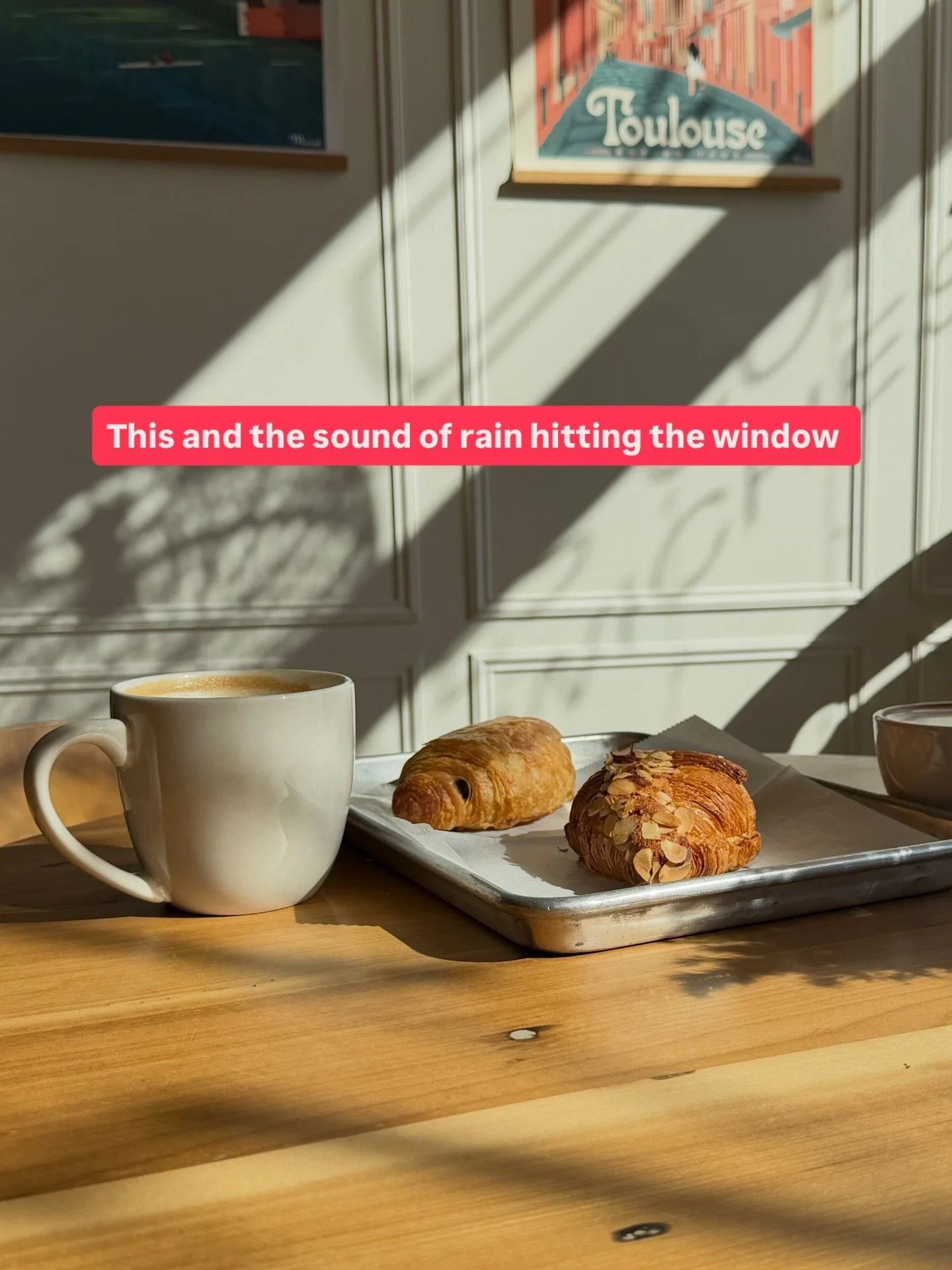 Some days all you need is a comforting mug of your favorite hot drink and a pastry (or two) 🥐

Open till 2:30pm today, and don&rsquo;t forget the free parking in the garage!

#cocorico #takeiteasy #nashville