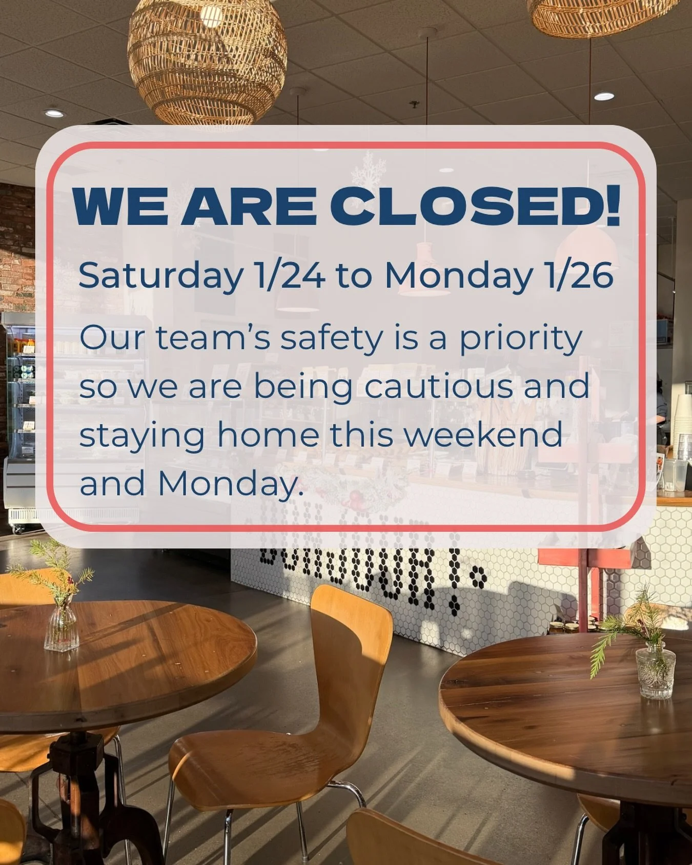 Stay safe and warm, Nashville! Our plan is to be back on Wednesday as usual. If anything changes we will put it in our stories. 

Thank you to everyone who came and grabbed their snow essentials from us. We hope it all gets you through the weekend ☃️