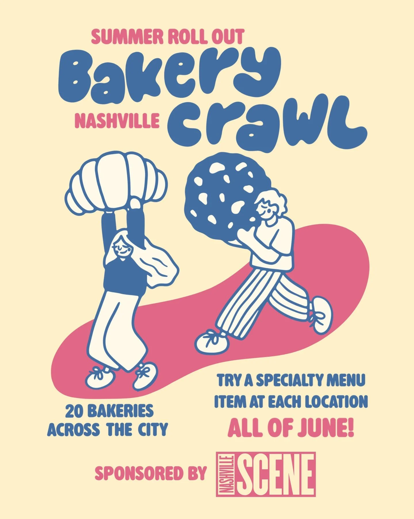Summer fun is going to be tasty! We&rsquo;re joining 19 other bakeries around Nashville for @nashvillescene&rsquo;s Bakery Crawl starting June 1st! 

We&rsquo;re putting finishing touches on the special menu item so stay tuned to see what it will be!