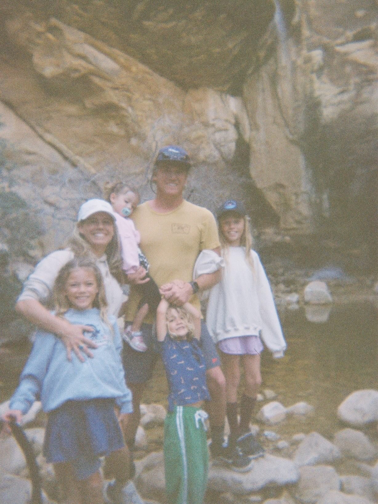 Early spring adventures captured on a $19 disposable camera. Vegas road trip on the way home from a gymnastics meet. 

1. Red Rock Canyon hike
2. Hoover Damn
3. Extra giant In N Out sign
4. Nice stranger took our picture and reminded us how quickly t