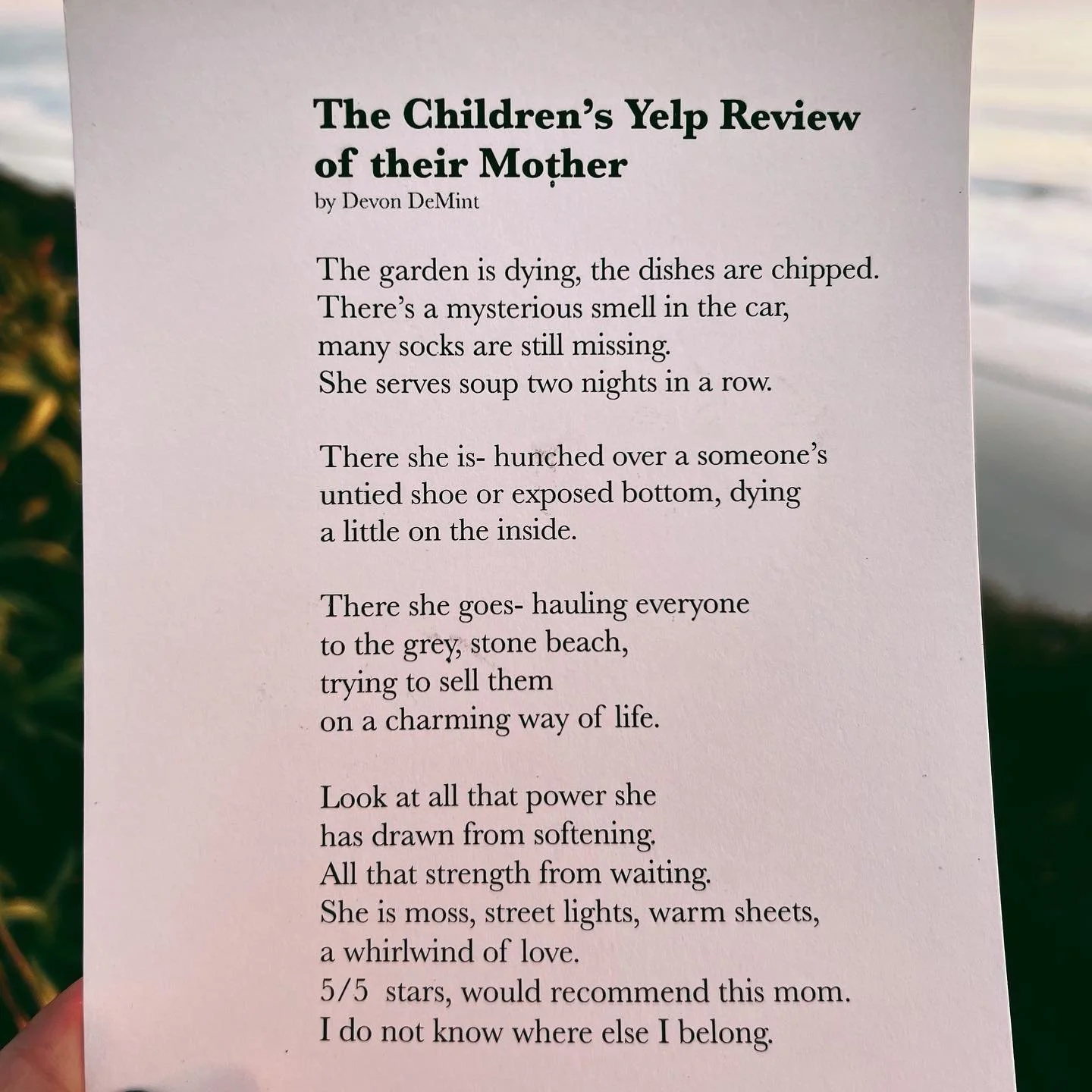 Happy Mother&rsquo;s day! #bydevondemint