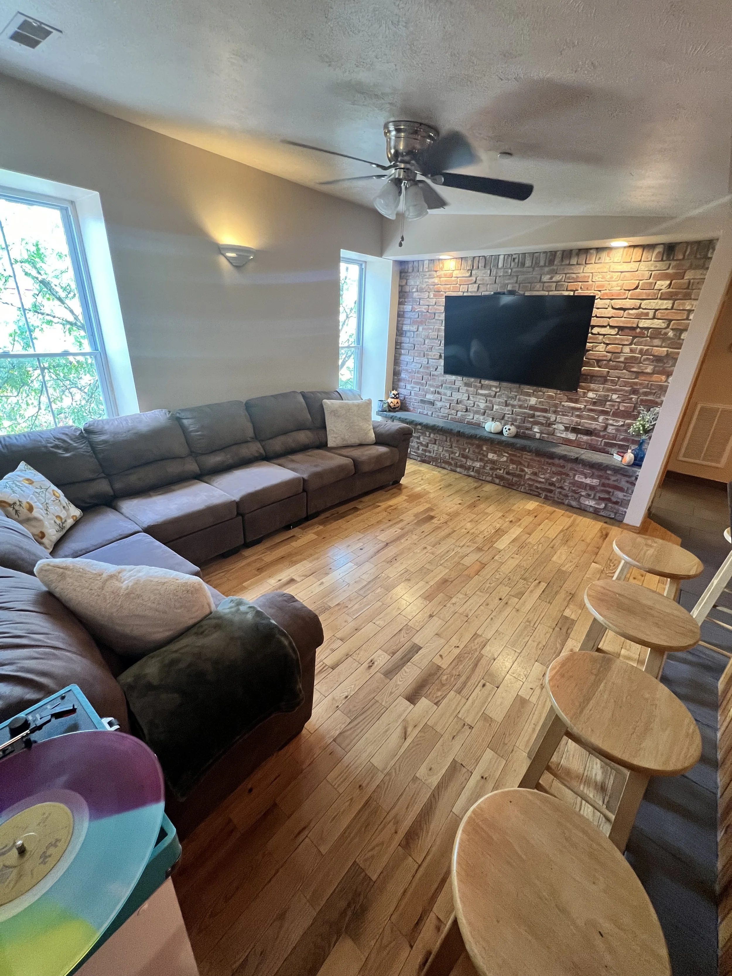 Fully Furnished Livingroom 36 E Main Street Apartment 3B