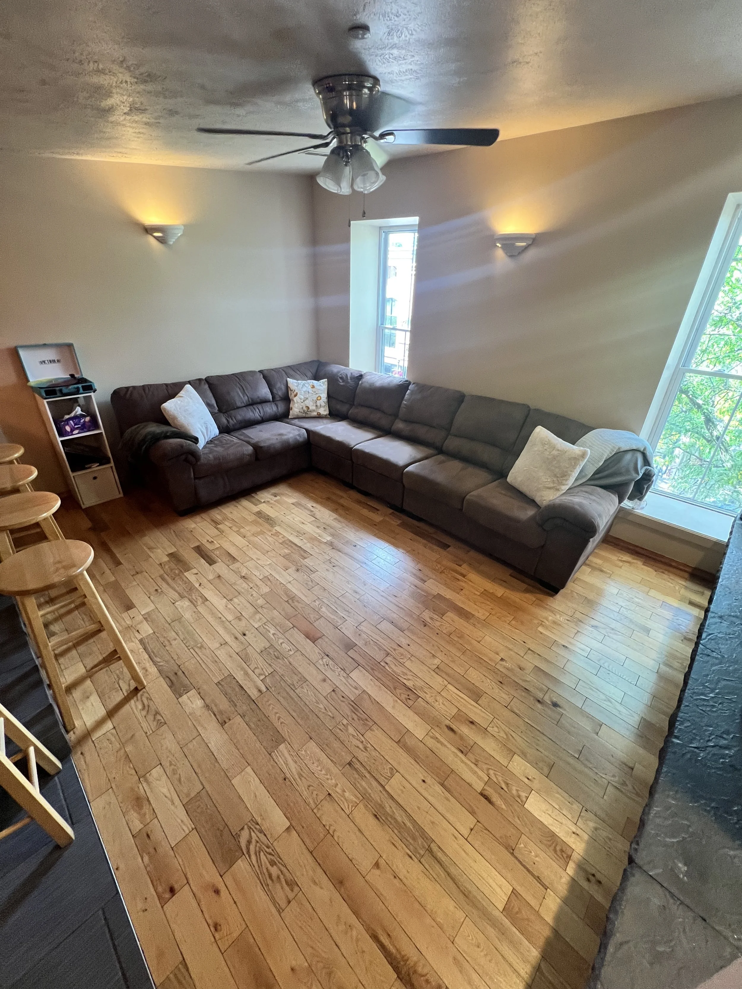 Fully Furnished Livingroom 36 E Main Street Apartment 3B