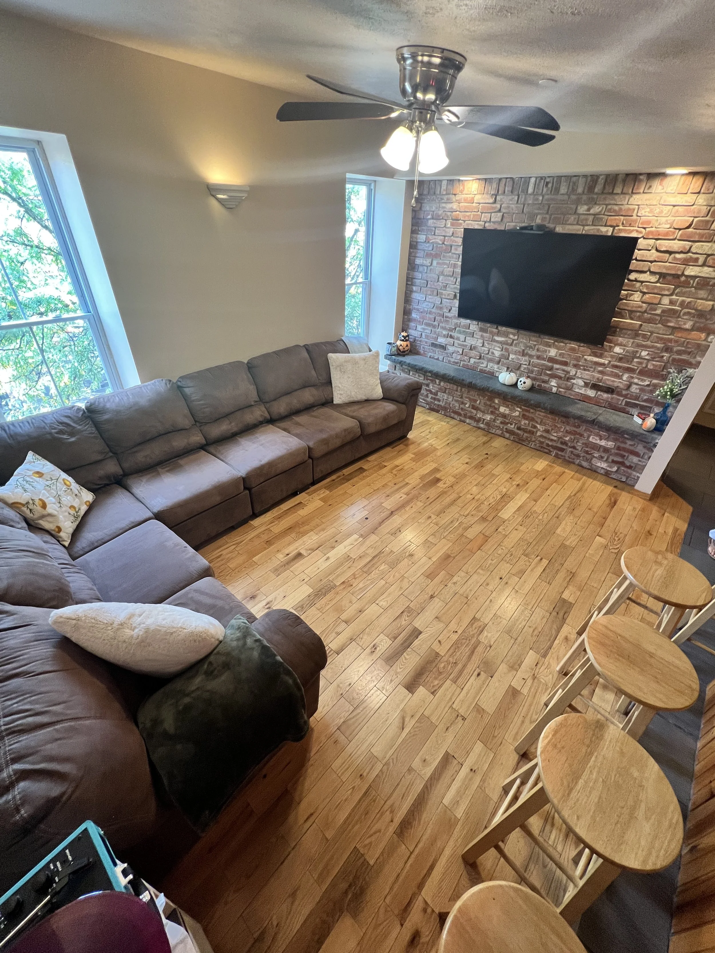 Fully Furnished Livingroom 36 E Main Street Apartment 3B