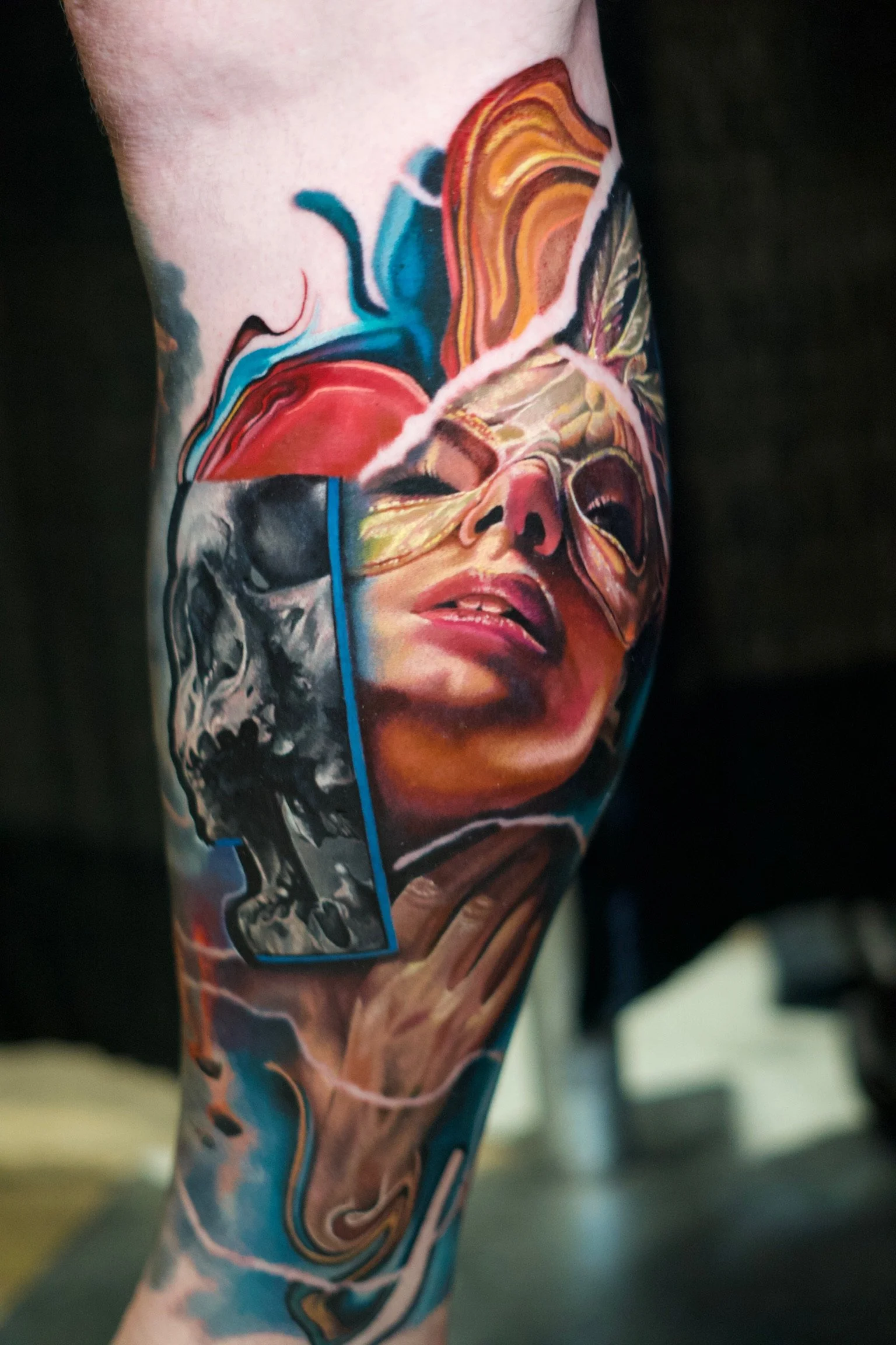 Choosing References for a Color Realism Tattoo