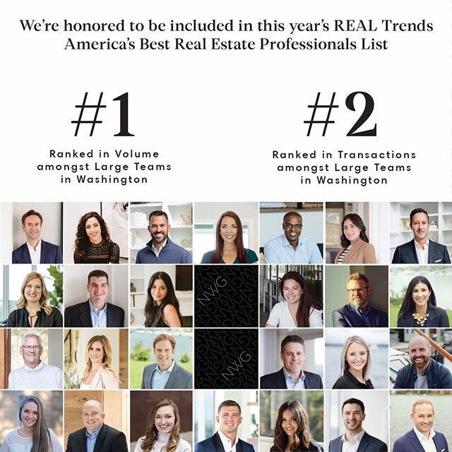 Wow, so proud of our team. 🤩 😊 🏅 .
America&rsquo;s Best Real Estate Professionals honors America&rsquo;s finest real estate agents from all across the country! Those ranked are among the top 1.5% of 1.4 million real estate professionals in the Uni