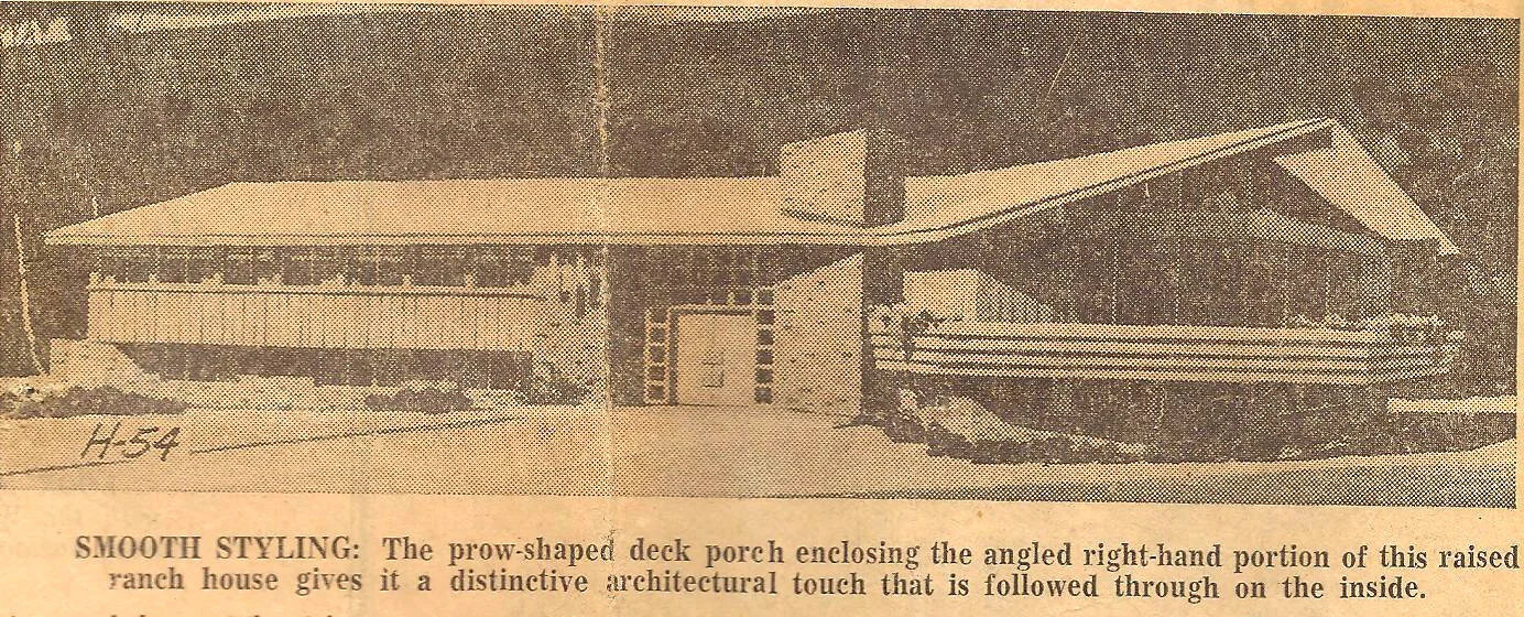 Asheville Citizen Times - 1960's House of the Week