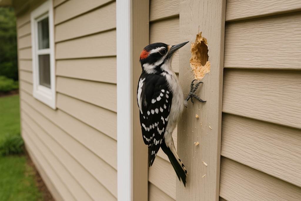 How to Stop Woodpecker Damage on Your Home — Prevention, Repairs, and Depredation Options