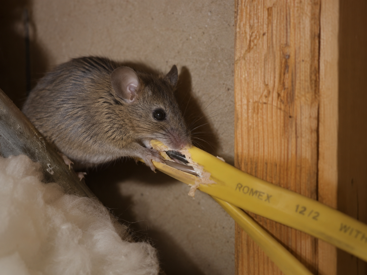 When Mice and Squirrels Chew Electrical Wiring: A Hidden Fire Risk in Your Home