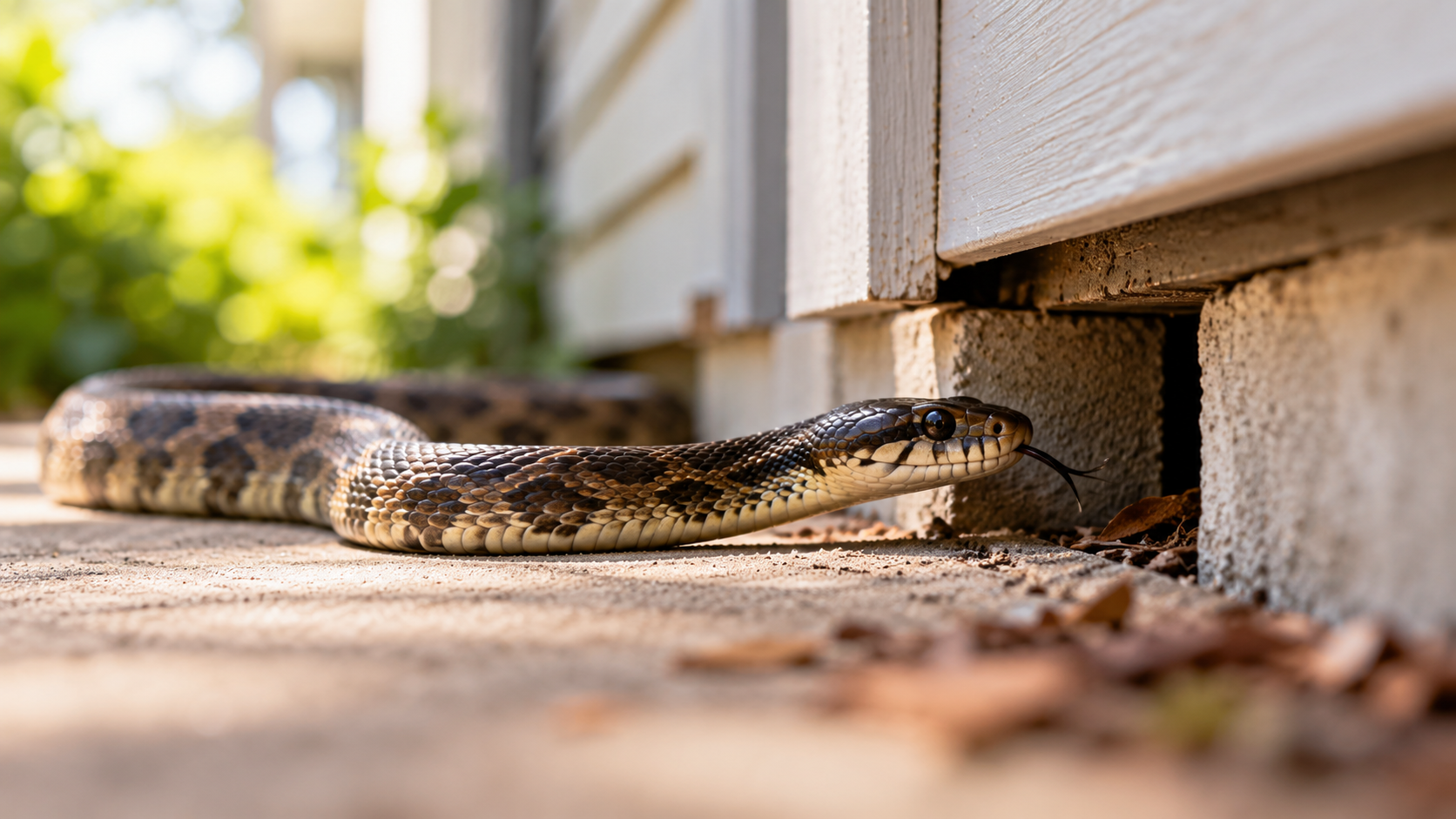 If You Release a Snake Outside, Will It Remember How It Got Into Your Home?