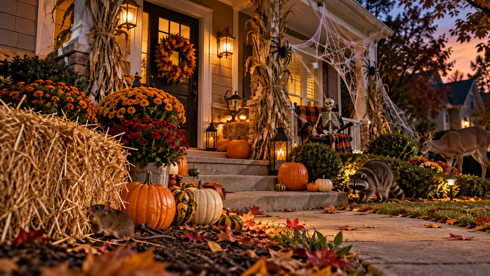 How to Decorate for Fall Without Inviting Wildlife to Your Home