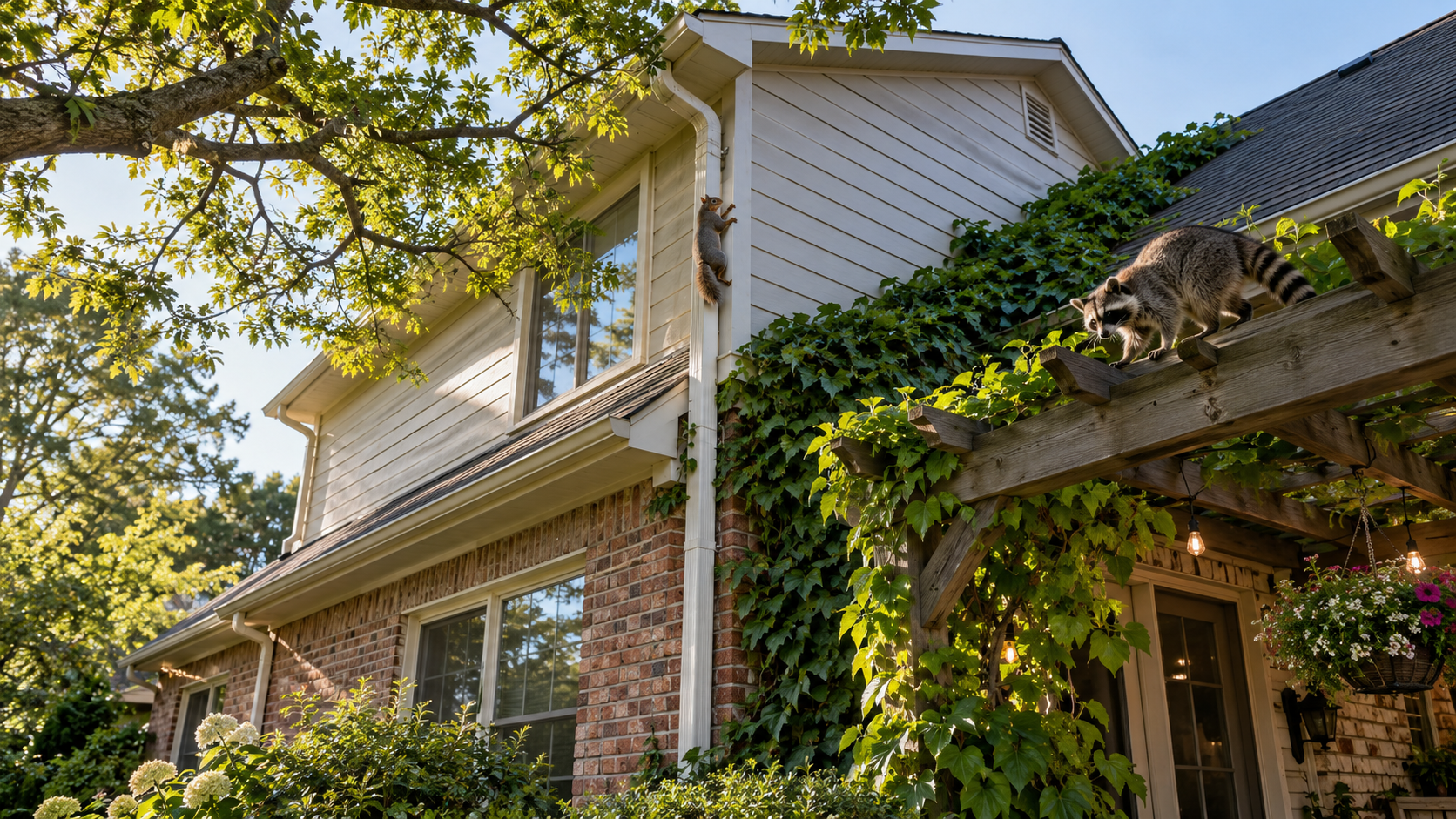 Unintentional Ladders: Are You Giving Wildlife Easy Access to Your Roof?