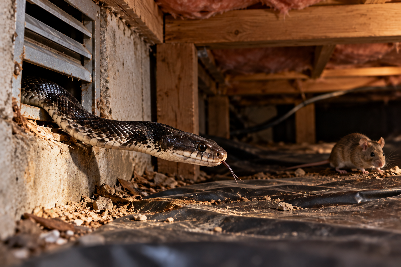 Why Do I Have Snakes in My Home?