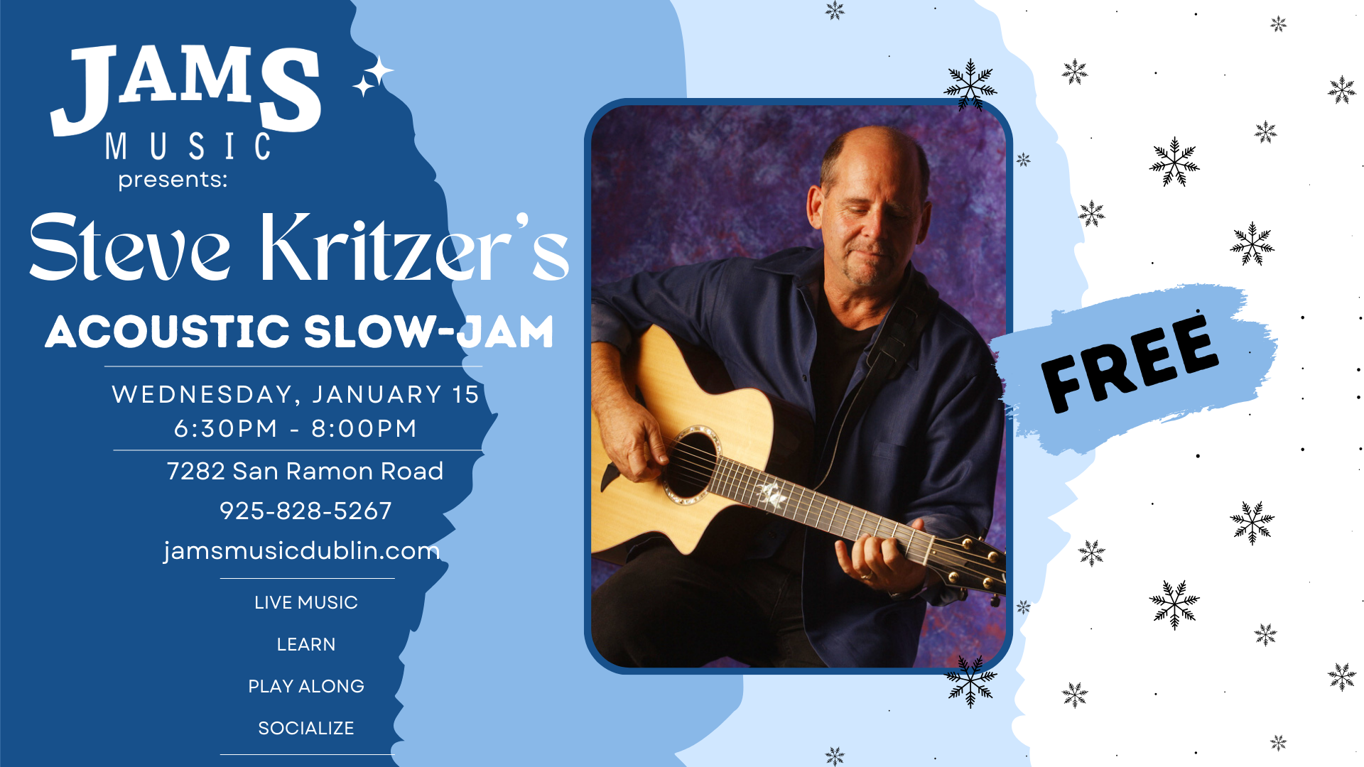 Steve Kritzer's Acoustic Slow Jam