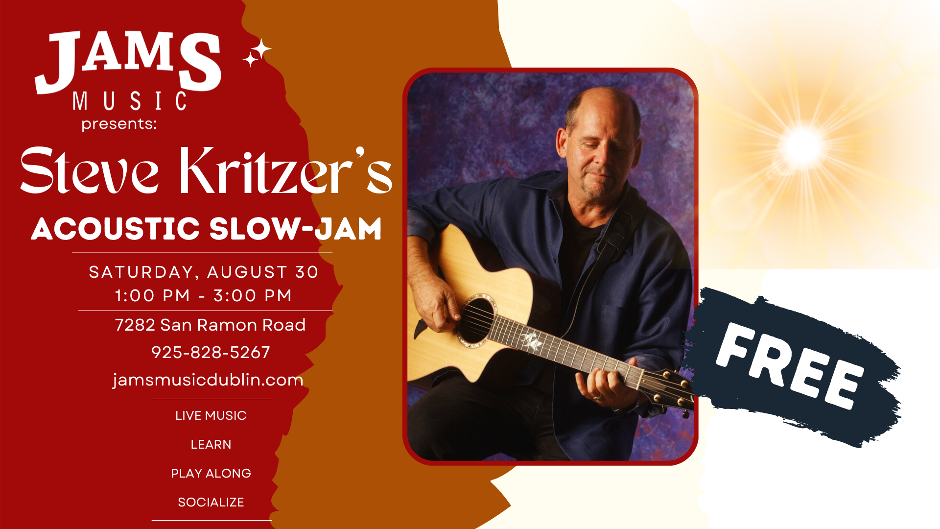 Steve Kritzer’s Acoustic Slow Jam