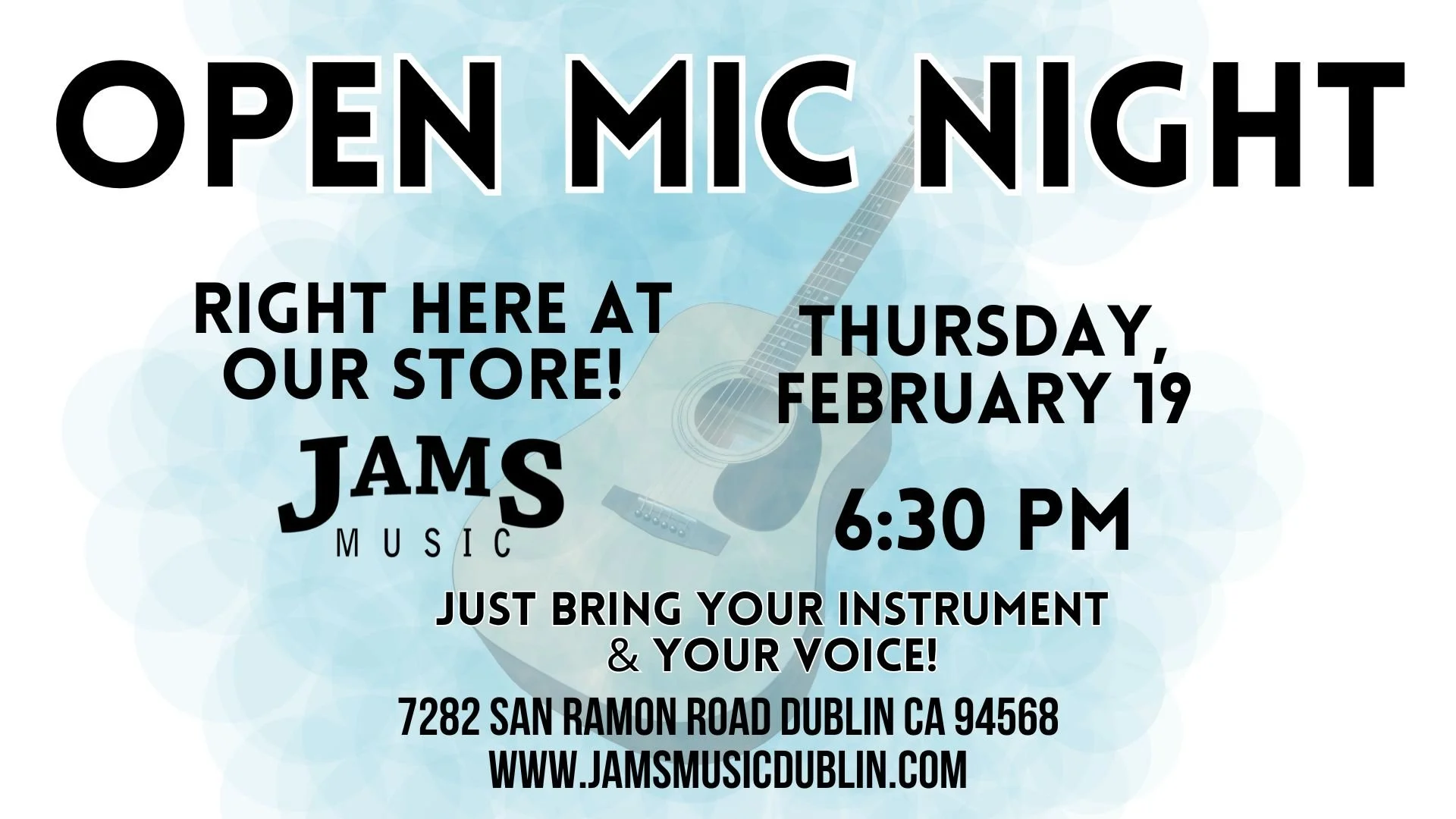 February Open Mic #2 