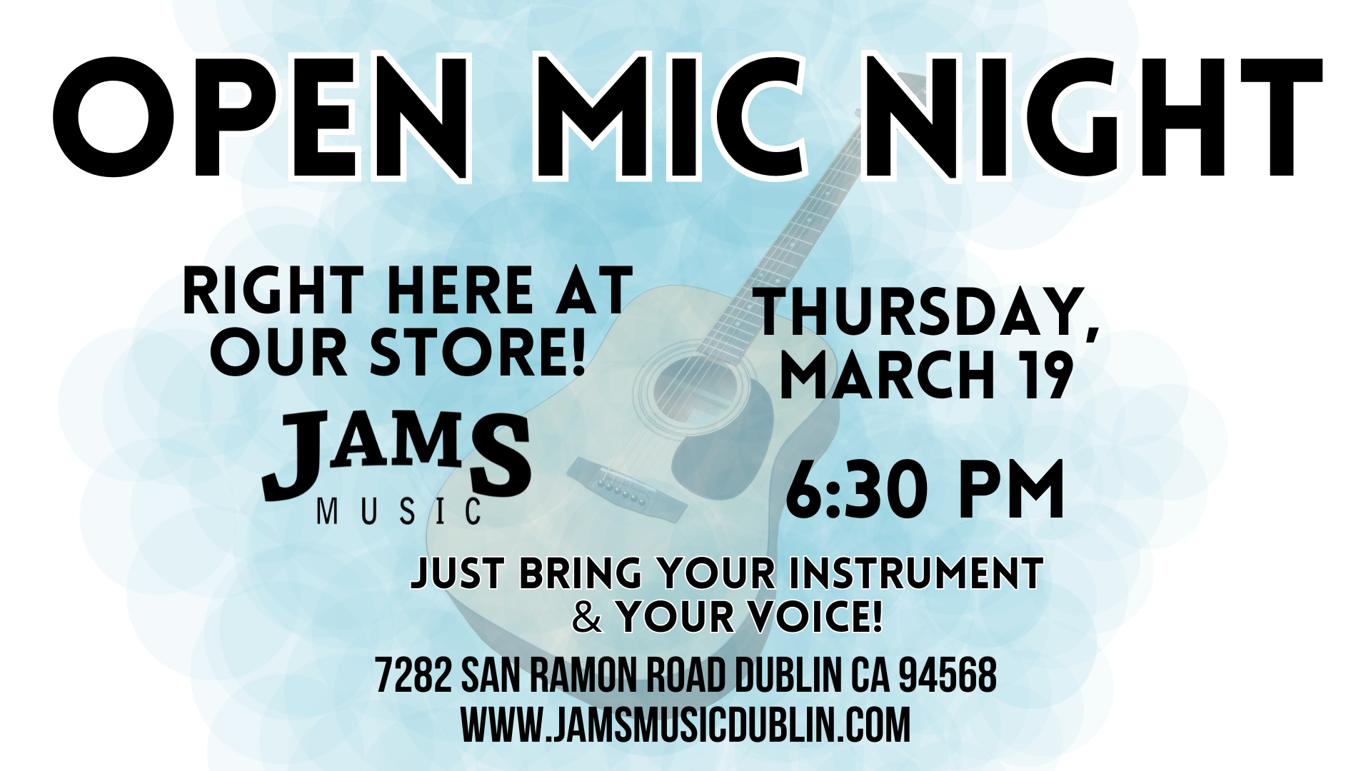 March Open Mic #2