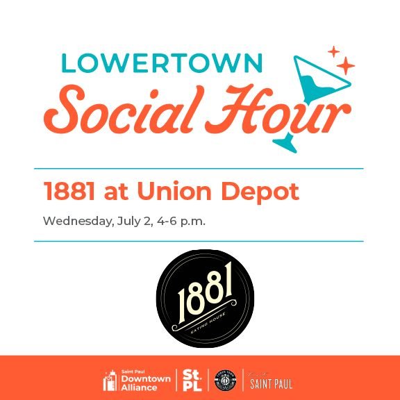 Lowertown Social Hours just got even more social! 👐

We&rsquo;re excited to announce a SECOND social hour per month, on the first and third Wednesday, all summer long! We&rsquo;ll be getting together at a rotating lineup of favorite downtown patios,