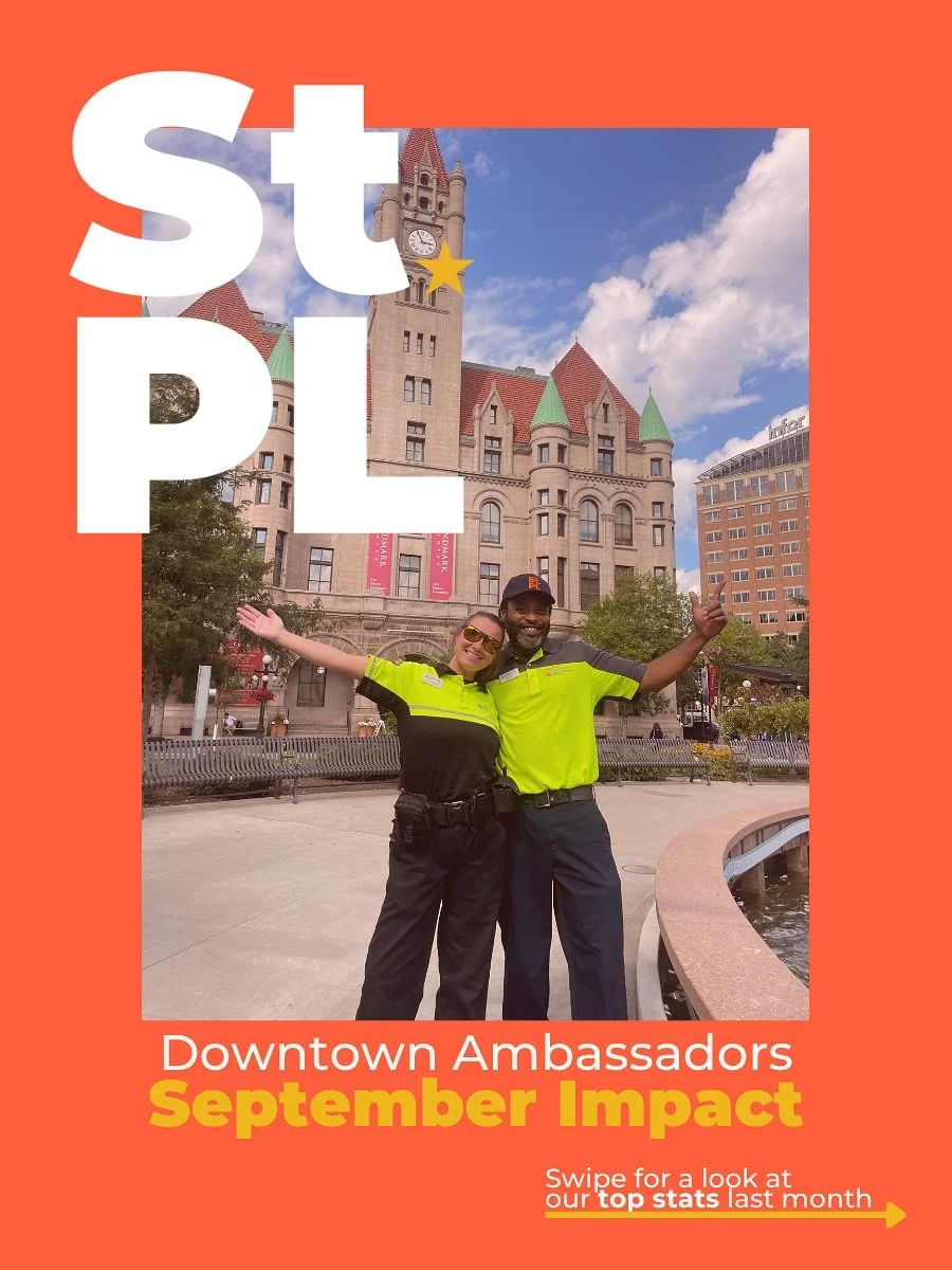 ✌️Our Downtown Ambassadors&mdash;part of the DID team keeping downtown clean and welcoming&mdash;made a big difference last month!

⭐ September&rsquo;s Top 5 ⭐
✅ 66,378 pieces of trash or litter picked up
✅ 1,168 graffiti or defacement removed
✅ 513 