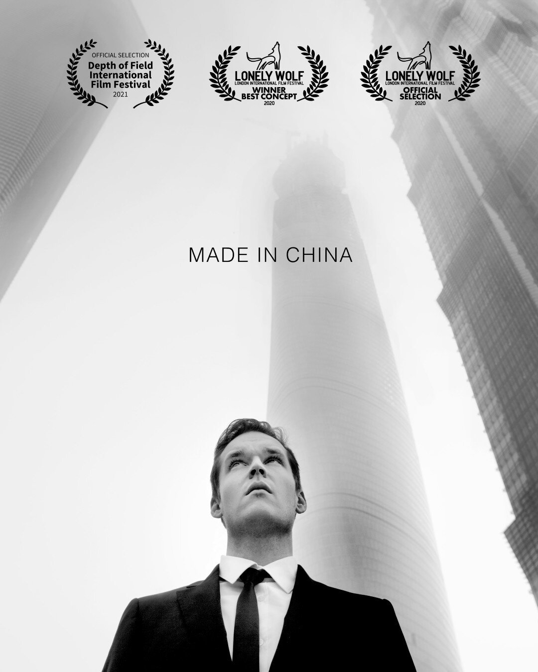 It's our pleasure to announce that MADE IN CHINA has been ACCEPTED into it's FIRST TWO FILM FESTIVALS and WON AN AWARD at the Lonely Wolf: London International Film festival for &quot;BEST ORIGINAL CONCEPT&quot;!!

TRAILER LINK IN BIO AND HERE: https