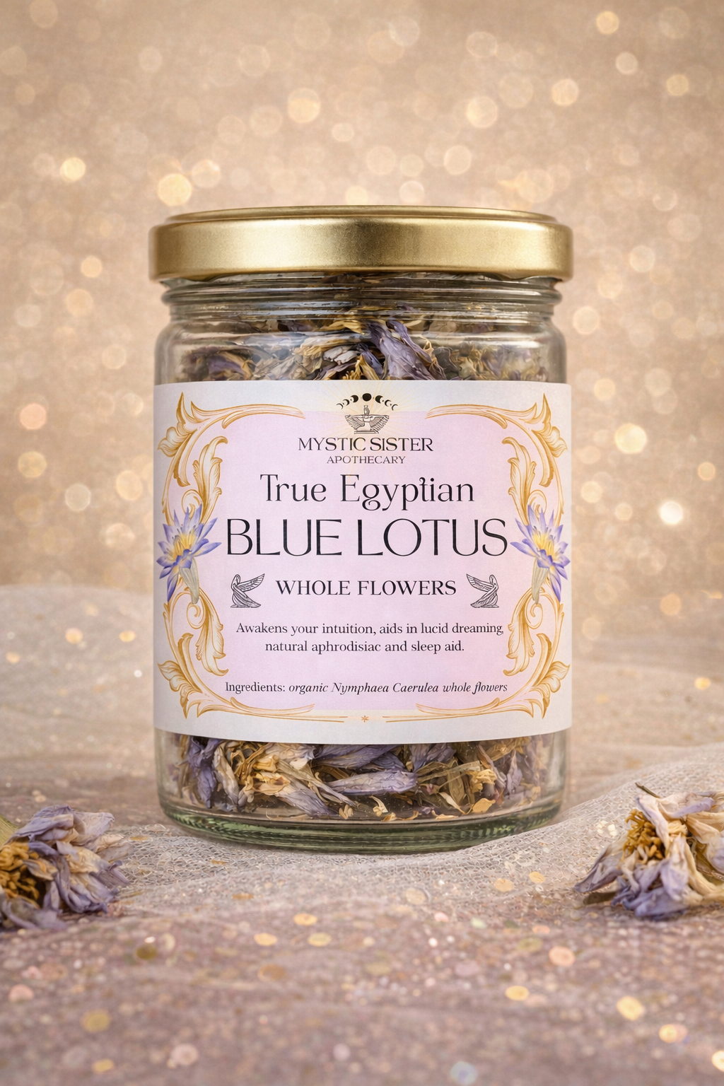 Mystic Sister Blue Lotus flowers egyptian.png