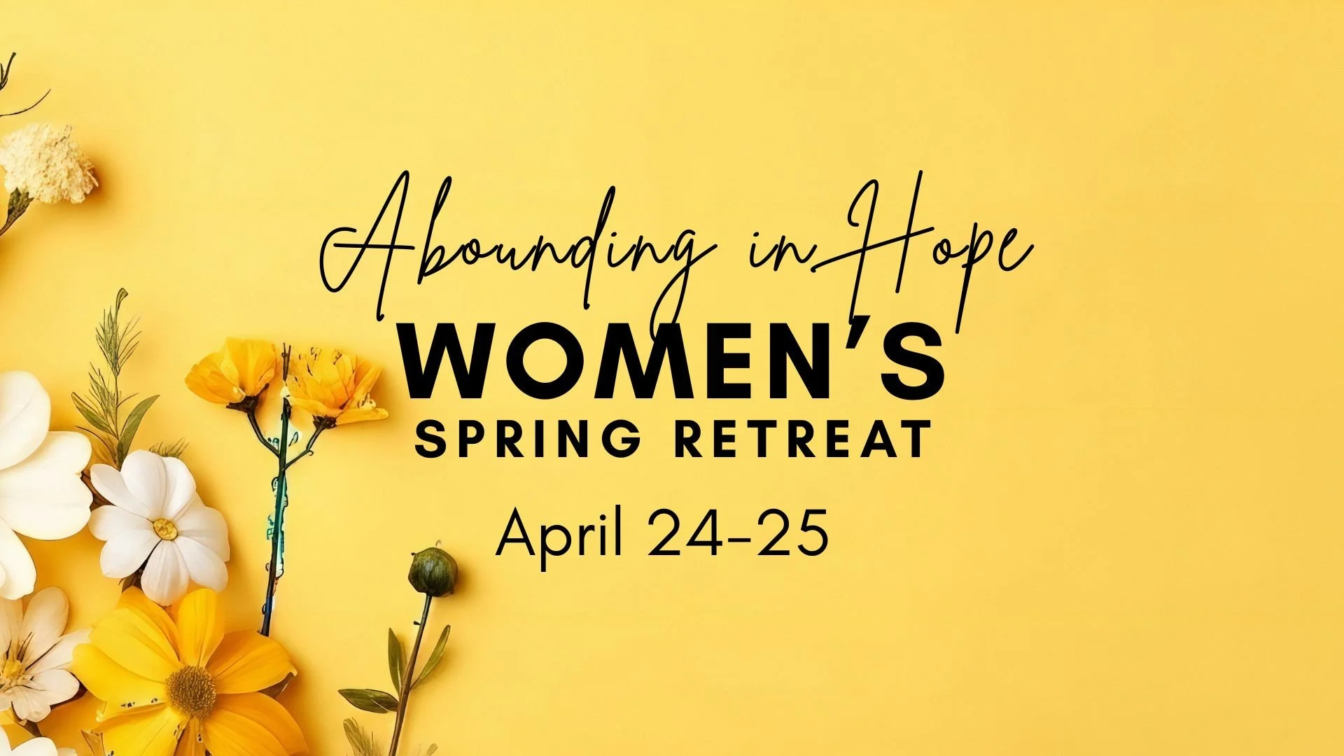 Ladies Spring Retreat