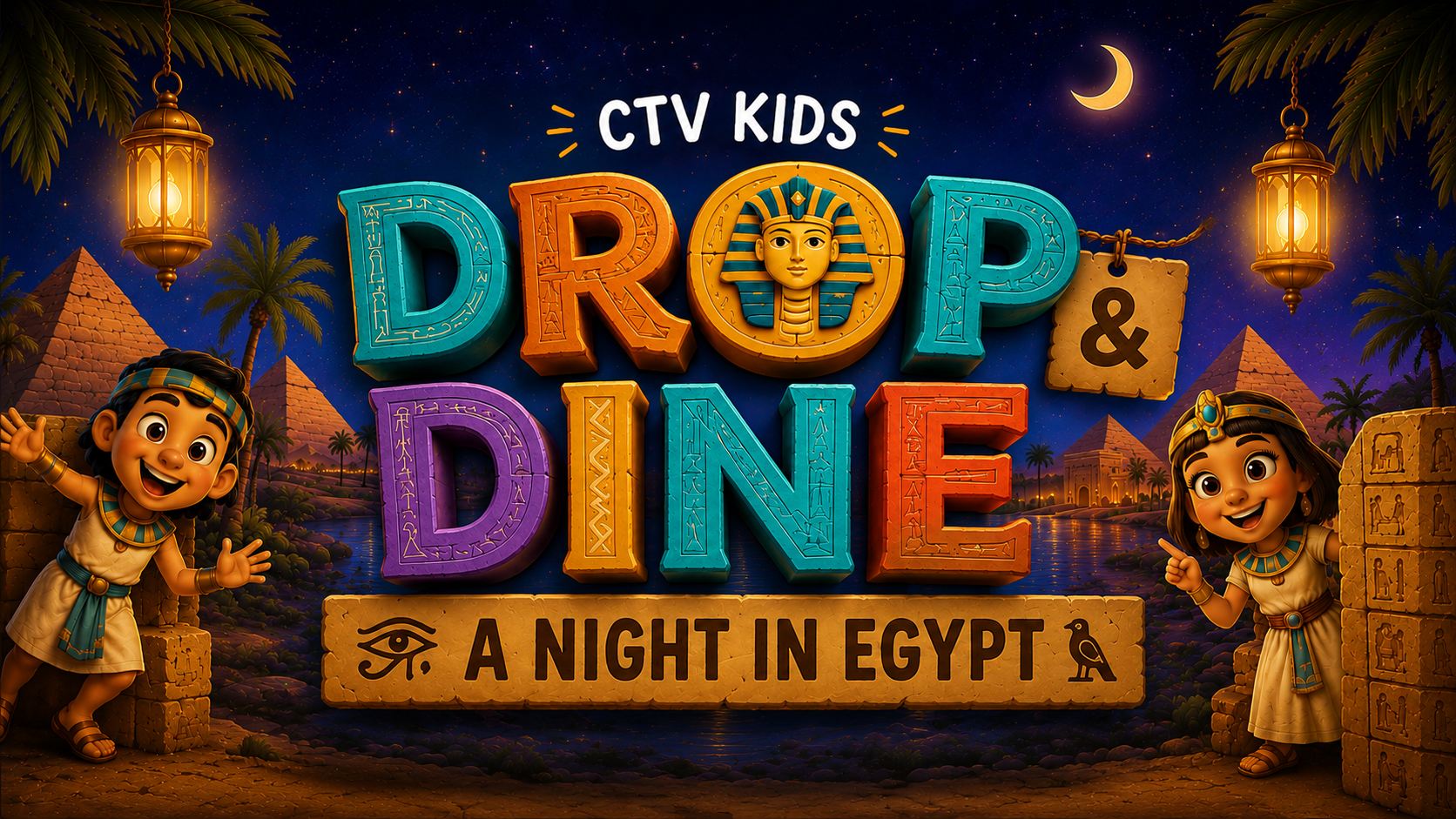 Drop &amp; Dine Egypt Evening!