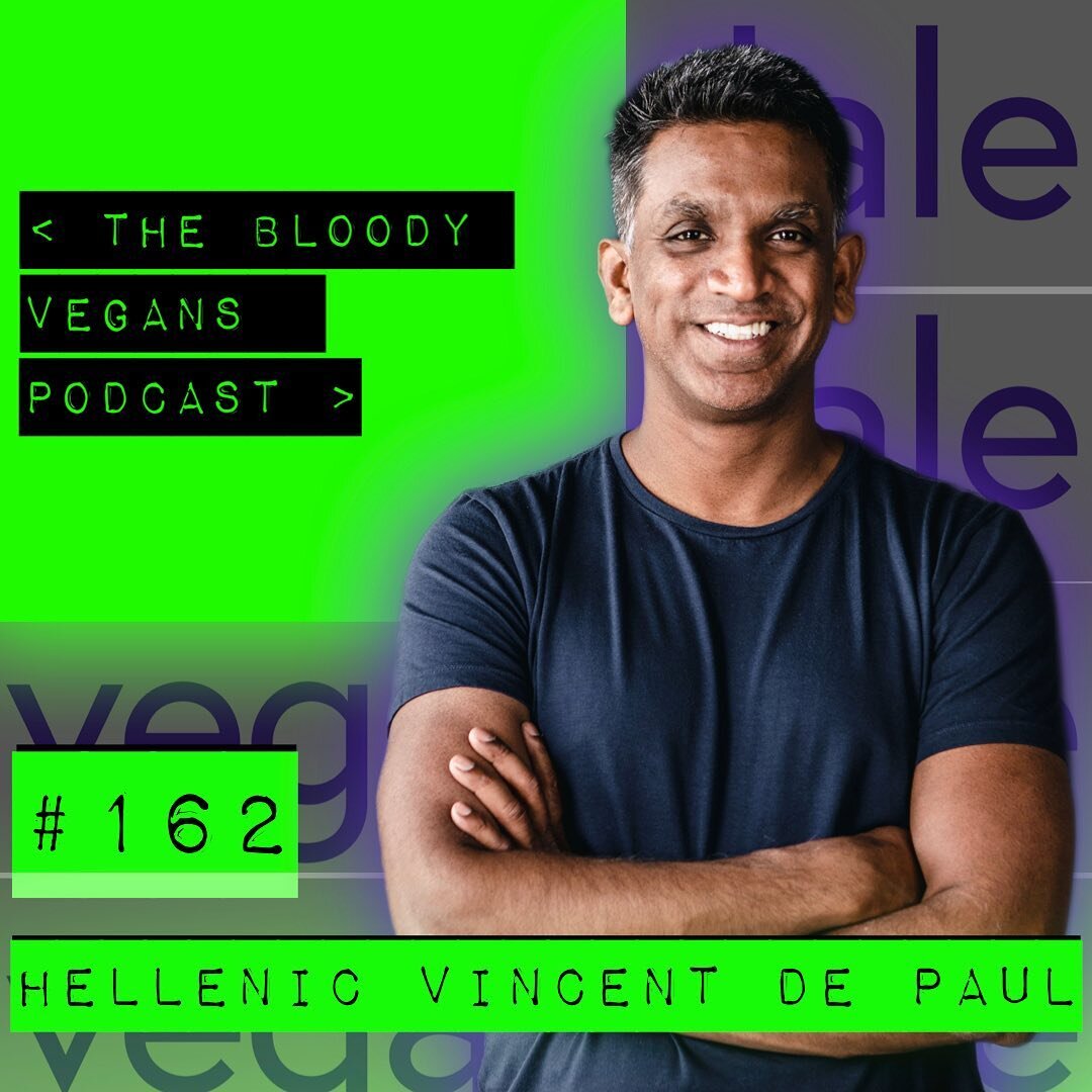 @vegandale founder &amp; CEO, Hellenic Vincent De Paul joins me on this week&rsquo;s episode of @bloodyveganspodcast out now wherever you get podcasts. You can find the full episode links in the bio. 
.
#vegandale