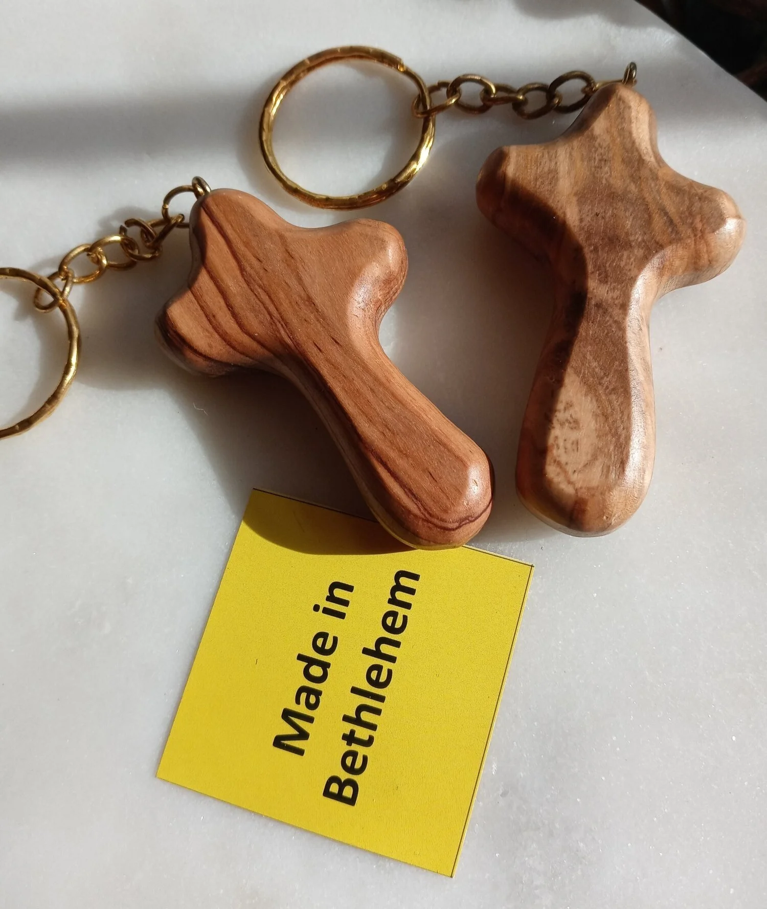 Hand Carved Olive Wood Ornaments From Bethlehem