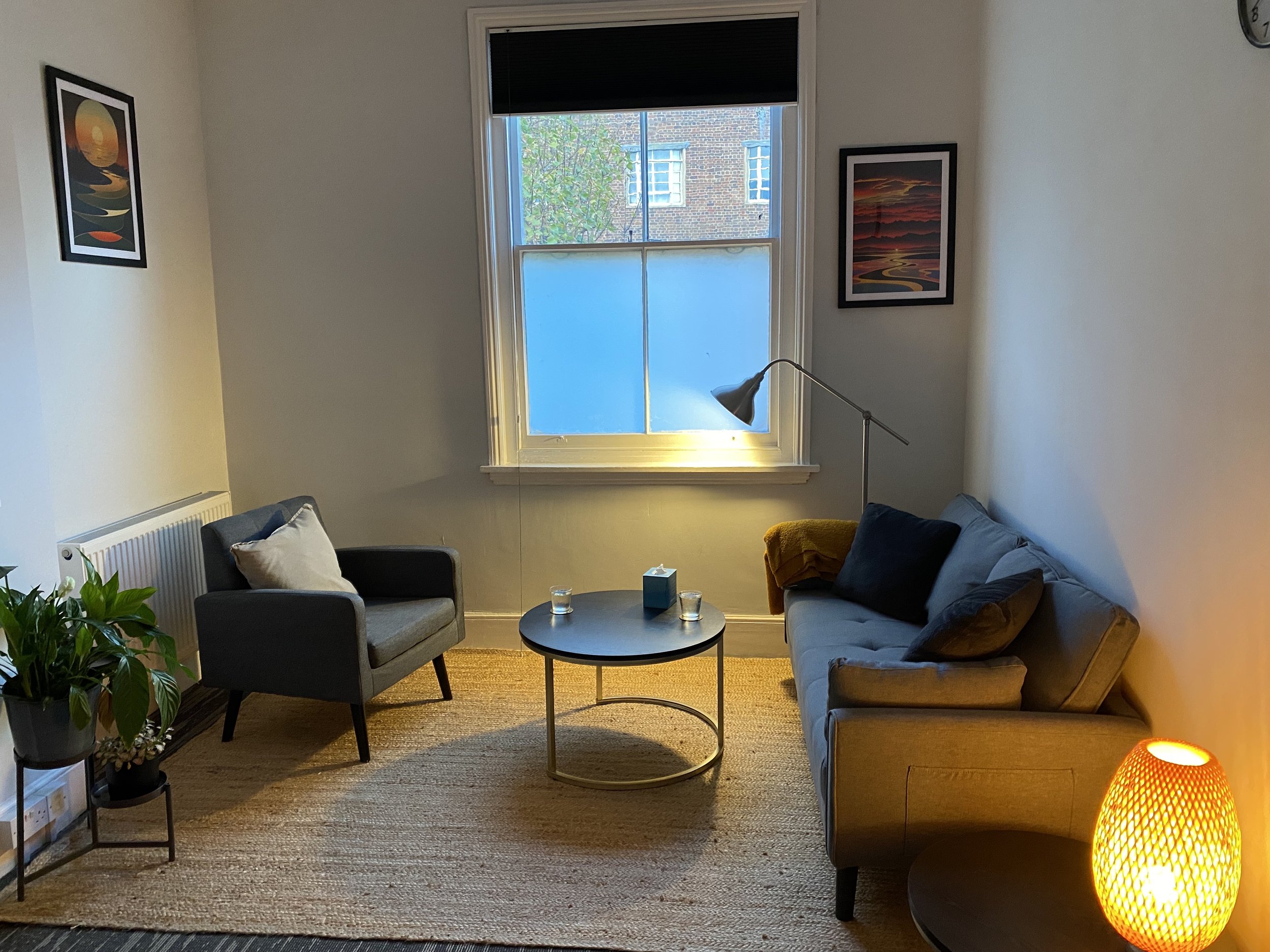 Somatic Therapy Centre Room - Helen Moss Therapy