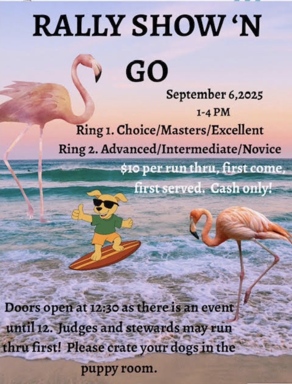 Rally Show ‘N Go - September 6, 2025