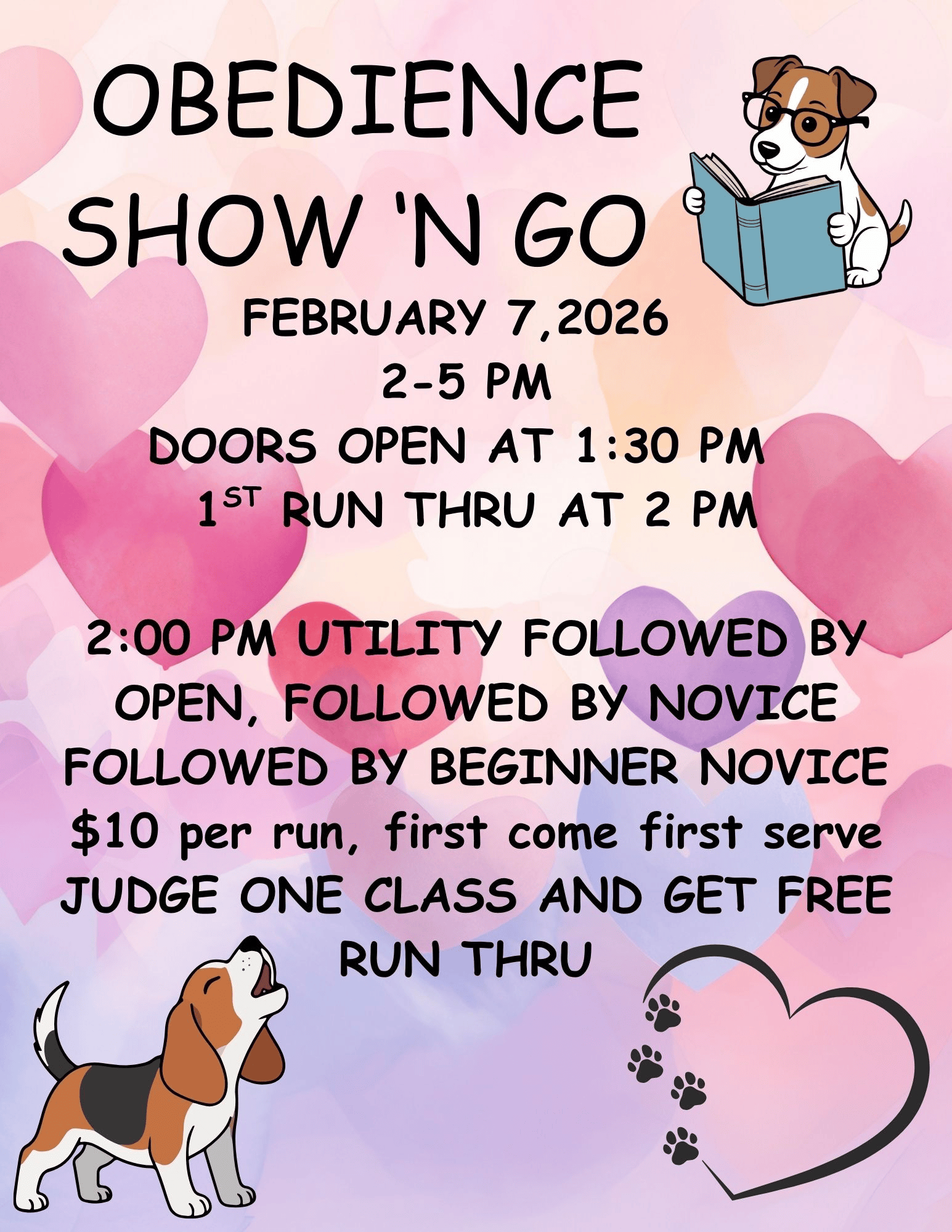 Obedience Show &amp; Go