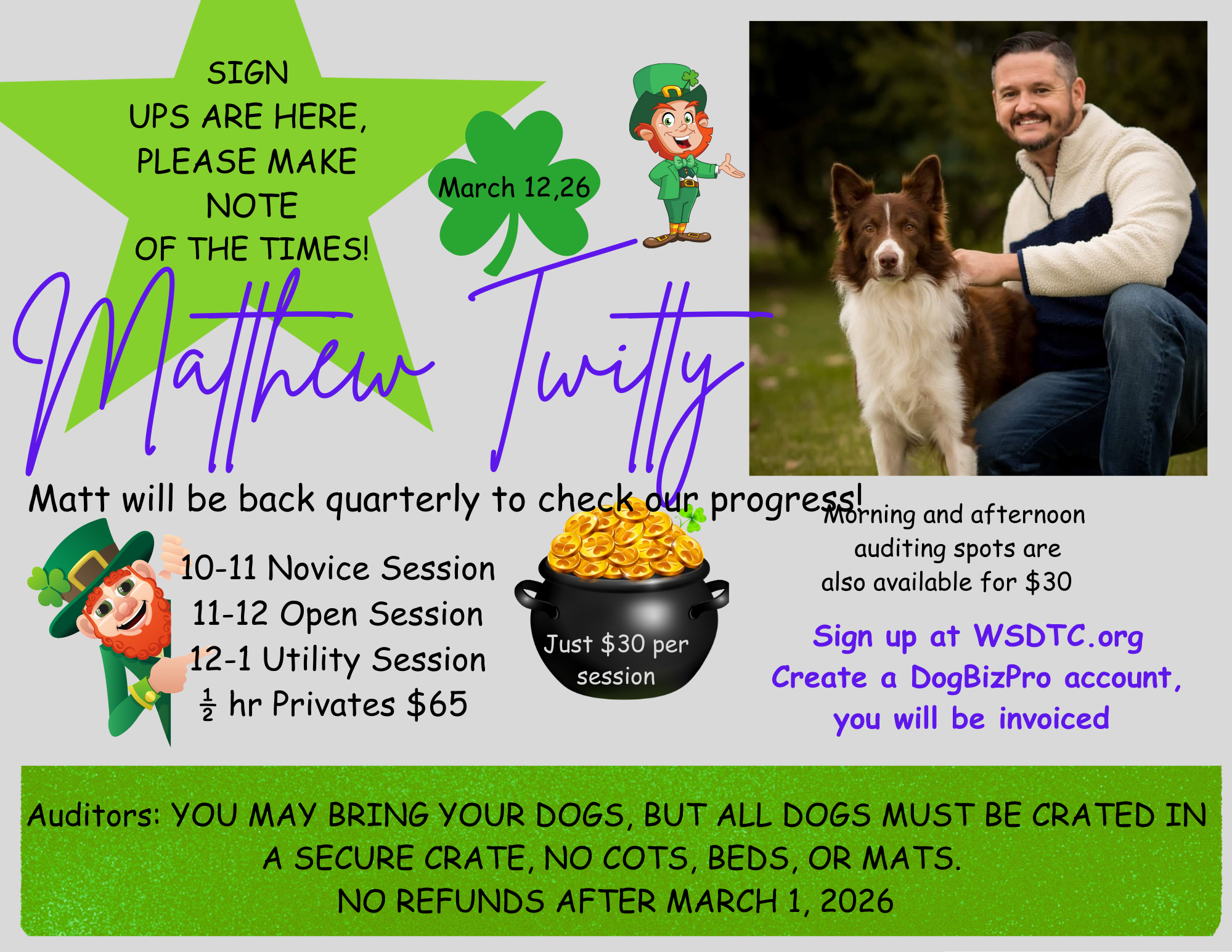 Matthew Twitty Mini Seminar and Private Lessons