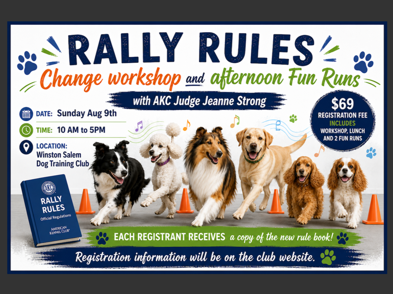 Rally Rules Seminar and Fun Runs - August 9, 2026