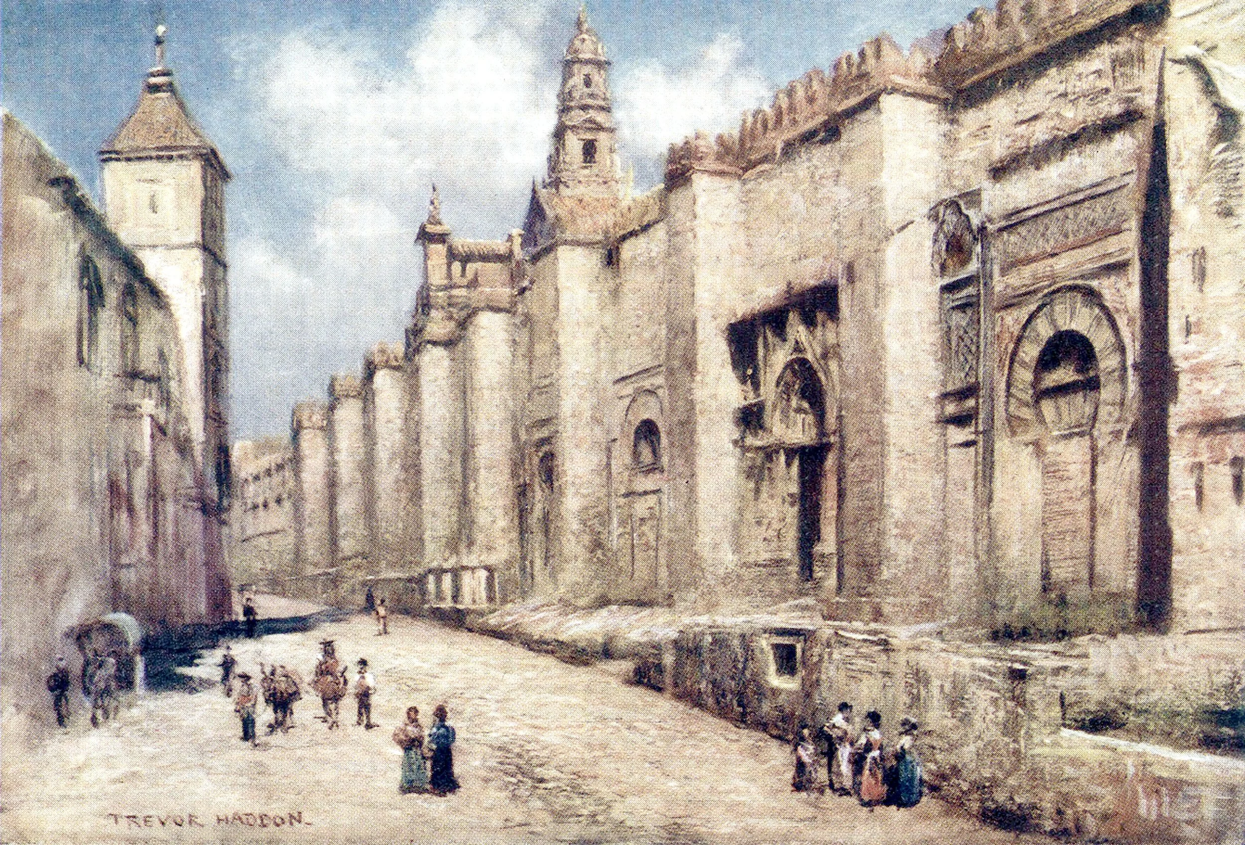 Cordova- Outer Wall of the Mosque